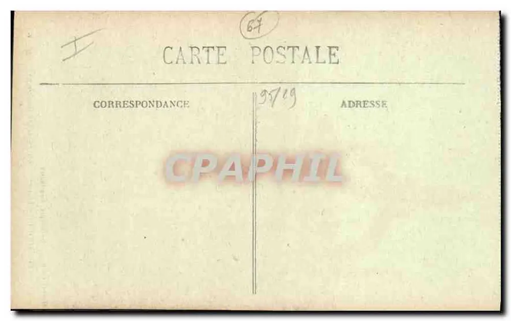 Strasburg (Alsacja) — Jedna z bram — Marcel Delboy, Phototypie, Bordeaux, n°28 - Rewers
