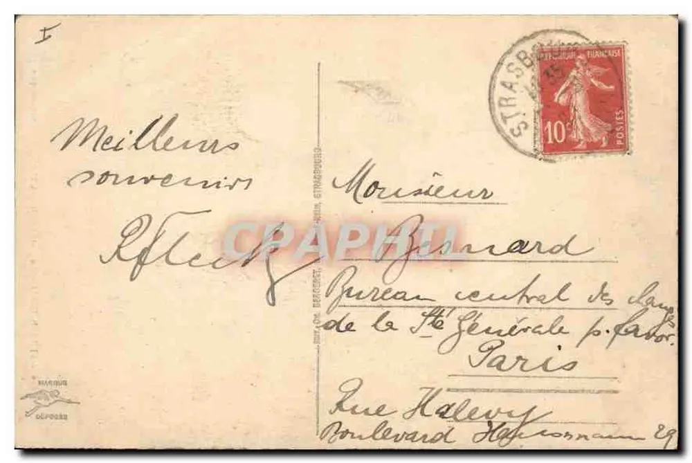 Straßburg - Die Kathedrale - Die astronomische Uhr - 516 - Rückseite