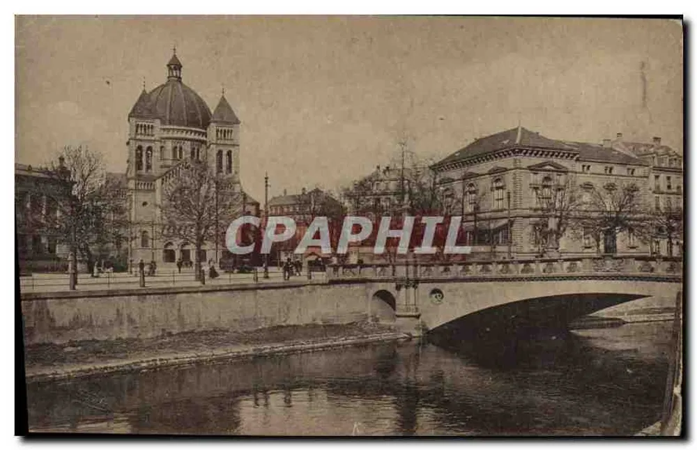 Katholische Kirche Saint-Pierre-le-Jeune — Straßburg — Verlag Art Absacien - Vorderseite