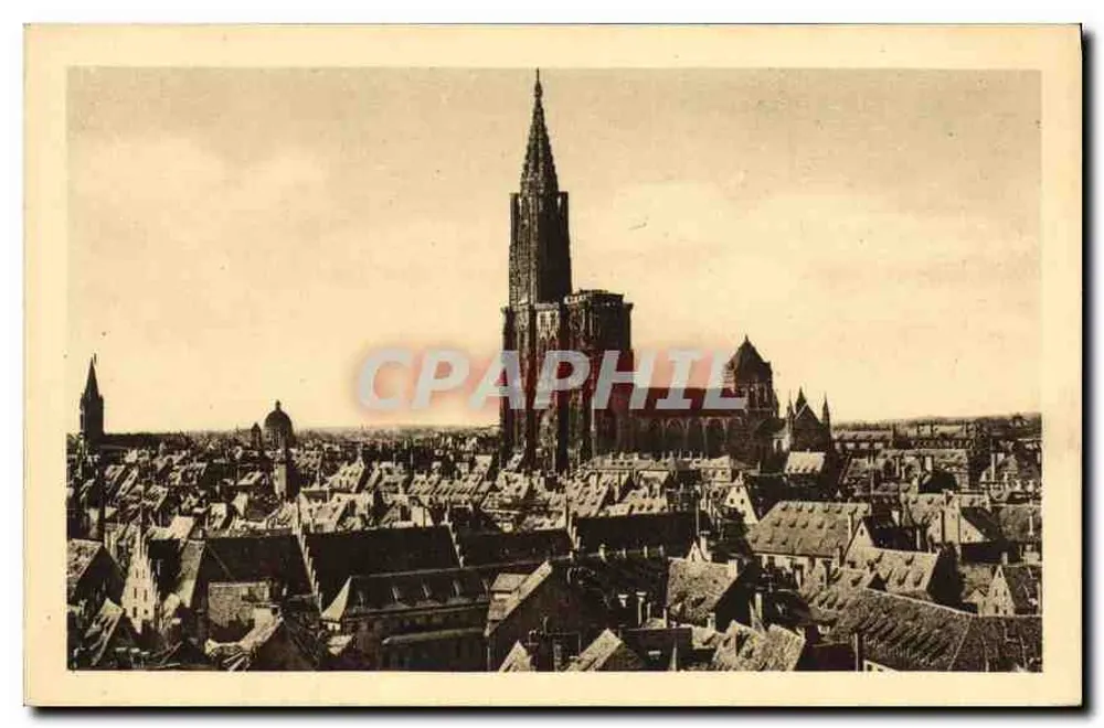 Strasbourg — Vista geral — Félix Labb, editor Strasbourg - Frente