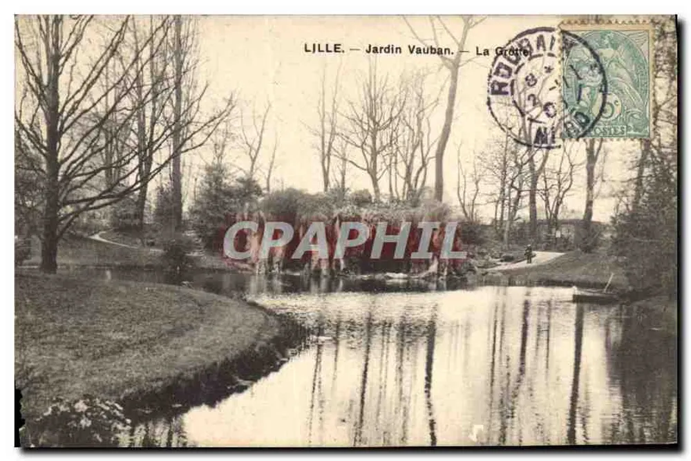 LILLE — Jardín Vauban — La Gratterie - Anverso