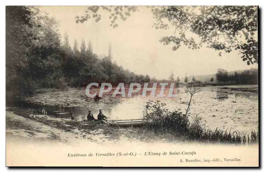 Umgebung von Versailles (S.-et-O.) — Der See Saint-Cueufa — A. Bourdier, Verleger, Versailles - Vorderseite