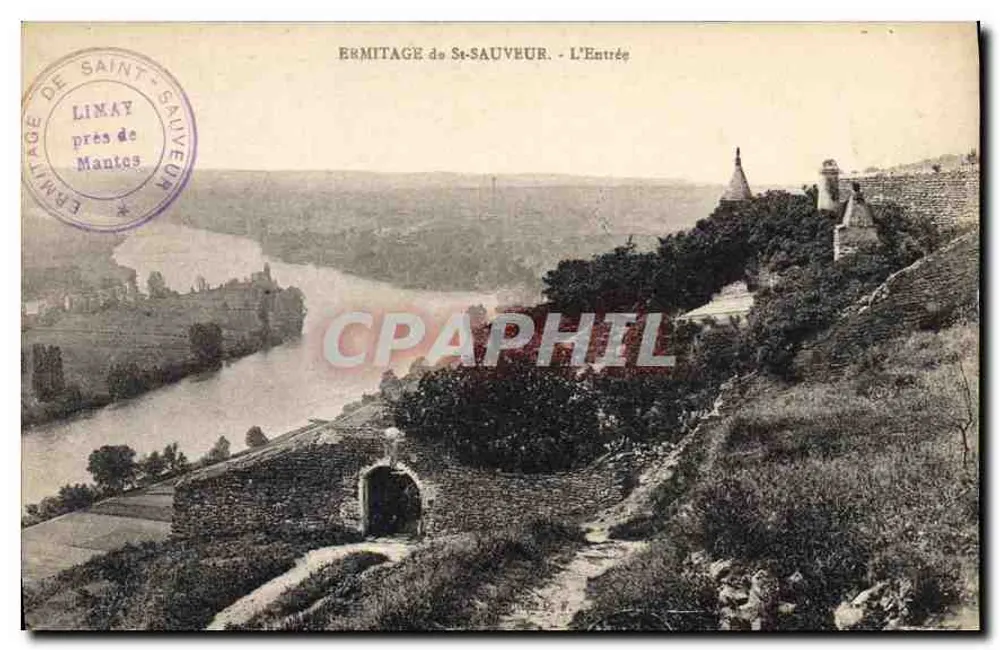 Ermitagem de São Salvador - A Entrada - Limay perto de Mantes - Frente