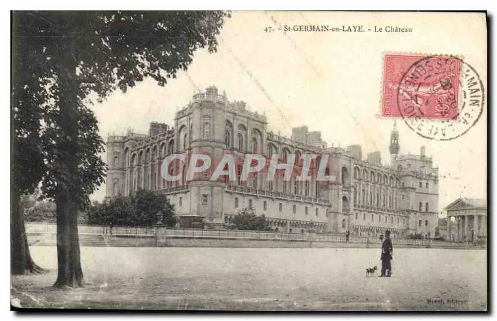 St-GERMAIN-en-LAYE - O Castelo — Editor Morich, n°47 - Frente