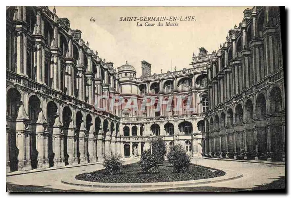 Saint-Germain-en-Laye — A Cour do Museu — editor não identificado, n° 69 - Frente