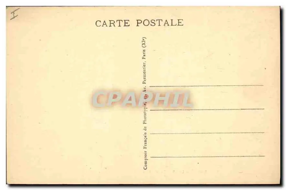 St-GERMAIN-en-LAYE - O Museu do Castelo — The Museum of the Castle — YANN - Verso