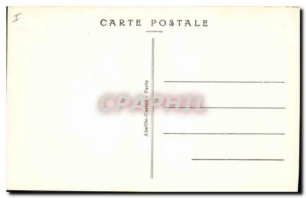 St-GERMAIN-en-LAYE — La Mare aux Canes — Abeille-Cartes, Paris, n° 43 - Verso