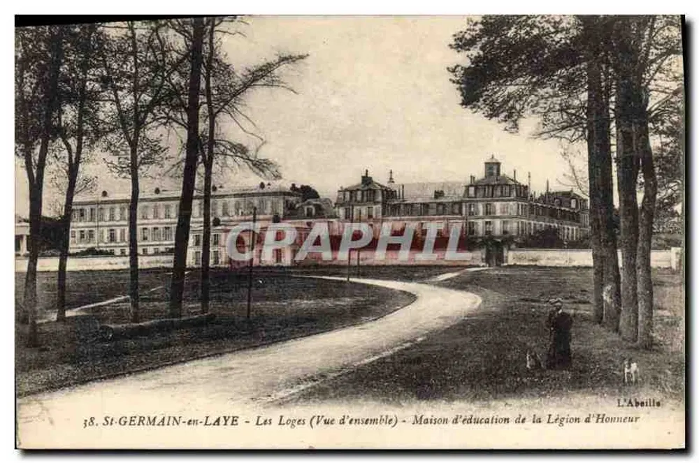 St-GERMAIN-en-LAYE - Les Loges (Übersicht) - Bildungshaus der Ehrenlegion - L'Abeille - Vorderseite