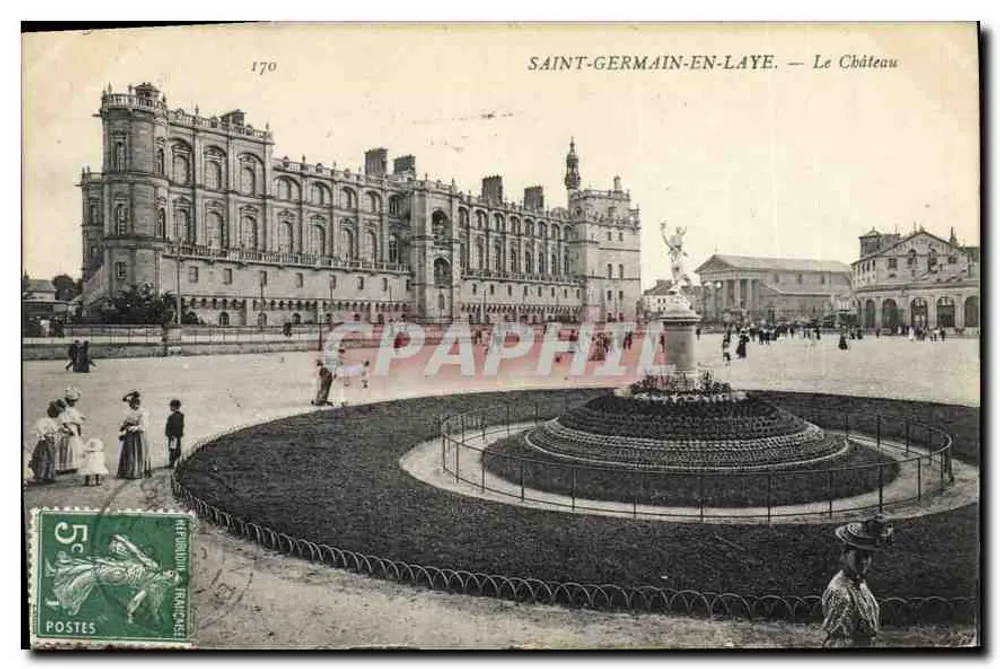 Saint-Germain-en-Laye — O Castelo — Editor: , n° 170 - Frente