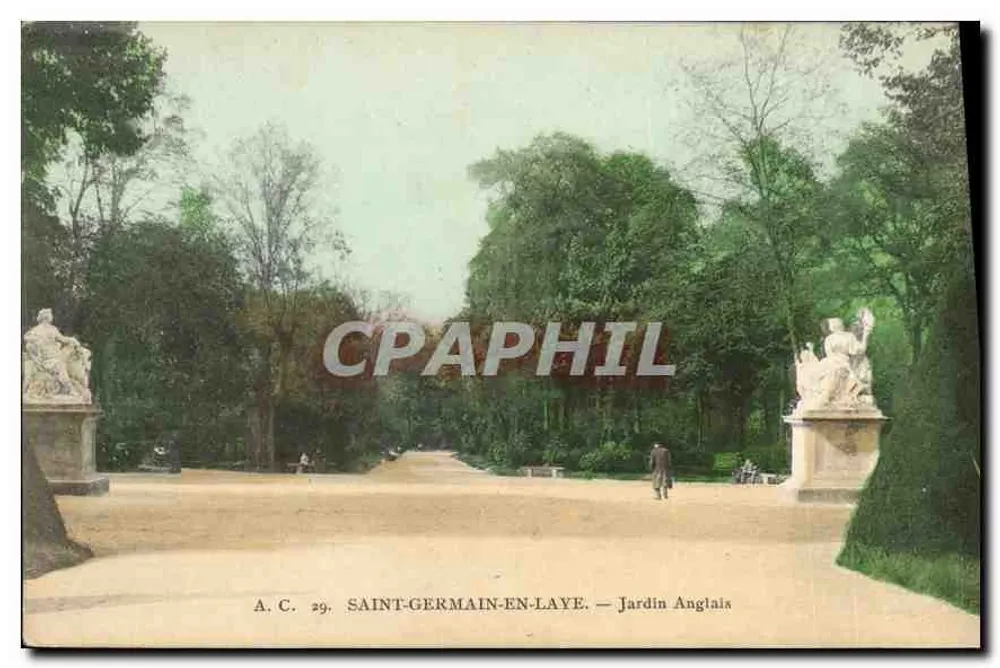 Saint-Germain-en-Laye — Engelse Tuin — A.C. 29 - Voorkant