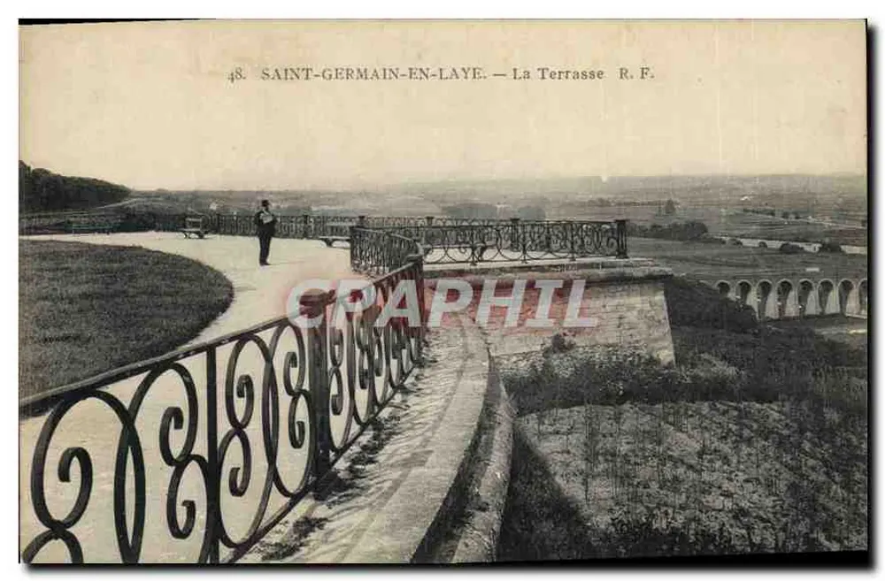 Saint-Germain-en-Laye — A Terrasse — R.F. n°48 - Frente