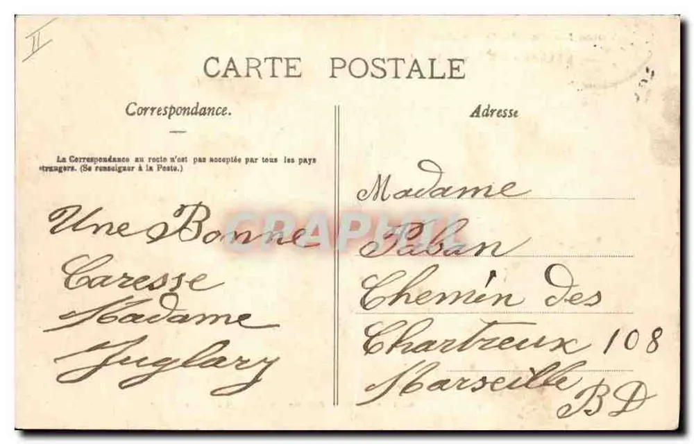 Castelo de Uriage e Belledonne — Dauphiné — editor não visível - Verso