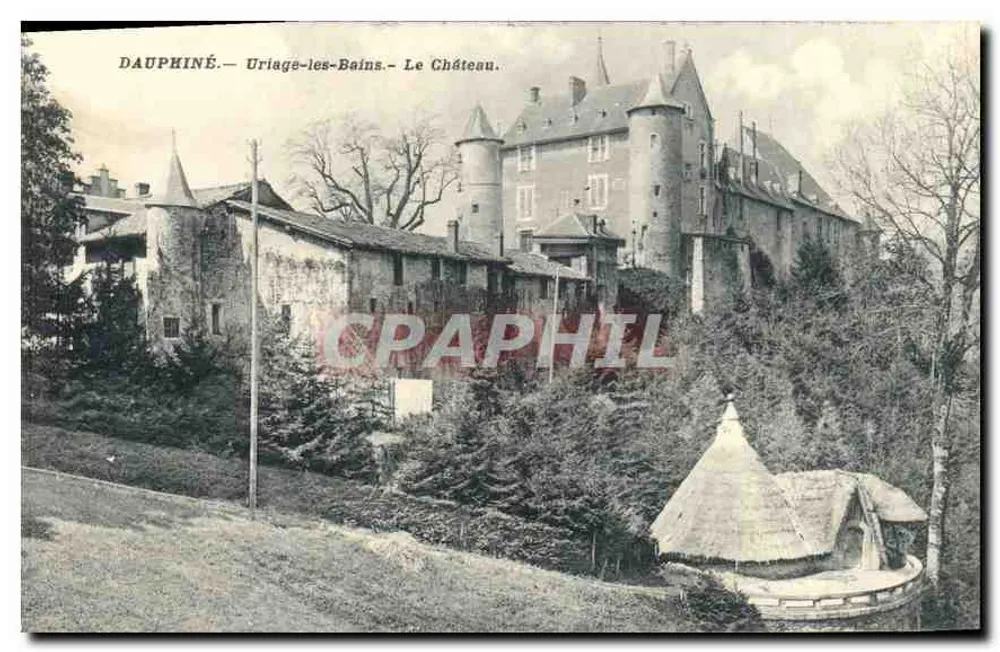 Uriage-les-Bains — O Castelo — Editor C. V. 248 - Frente
