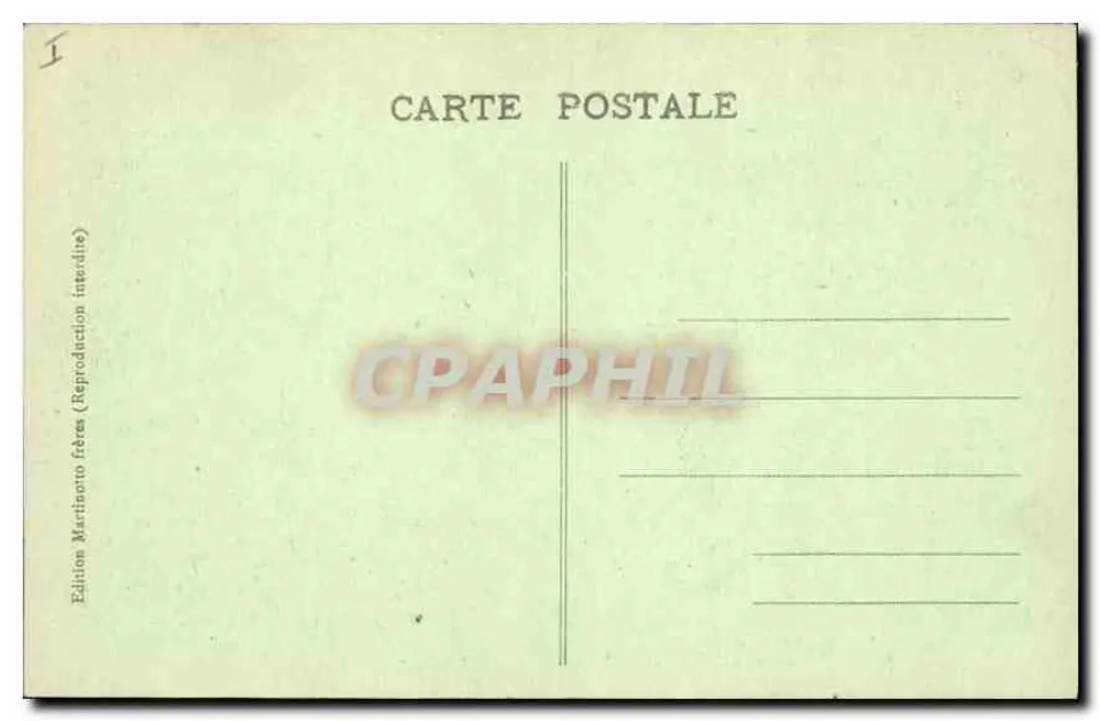Das Schloss Uriage und die Belledonne-Kette — 78 — Edition Maritotto frères - Rückseite