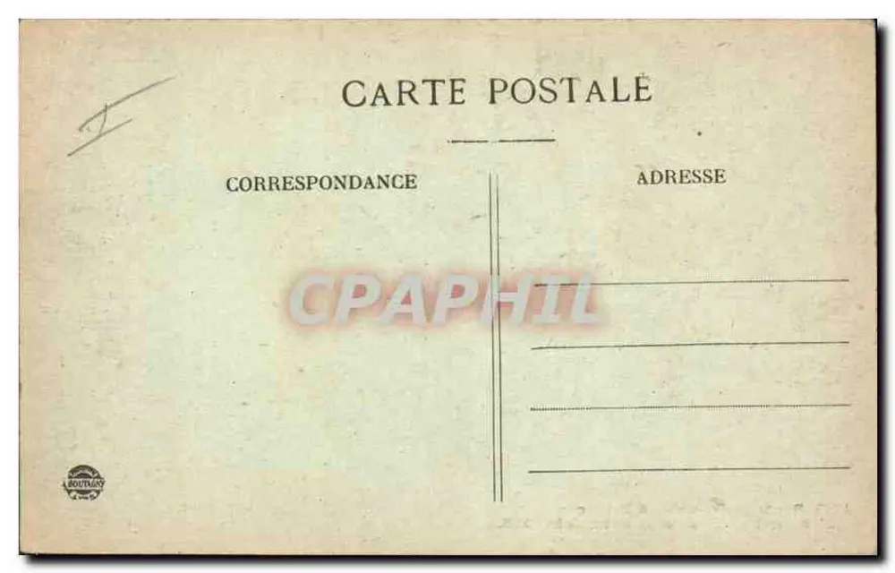 Le Freney d'Oisans e a Romanche — Estrada de Grenoble a Briançon — E.R. n°1047 - Verso