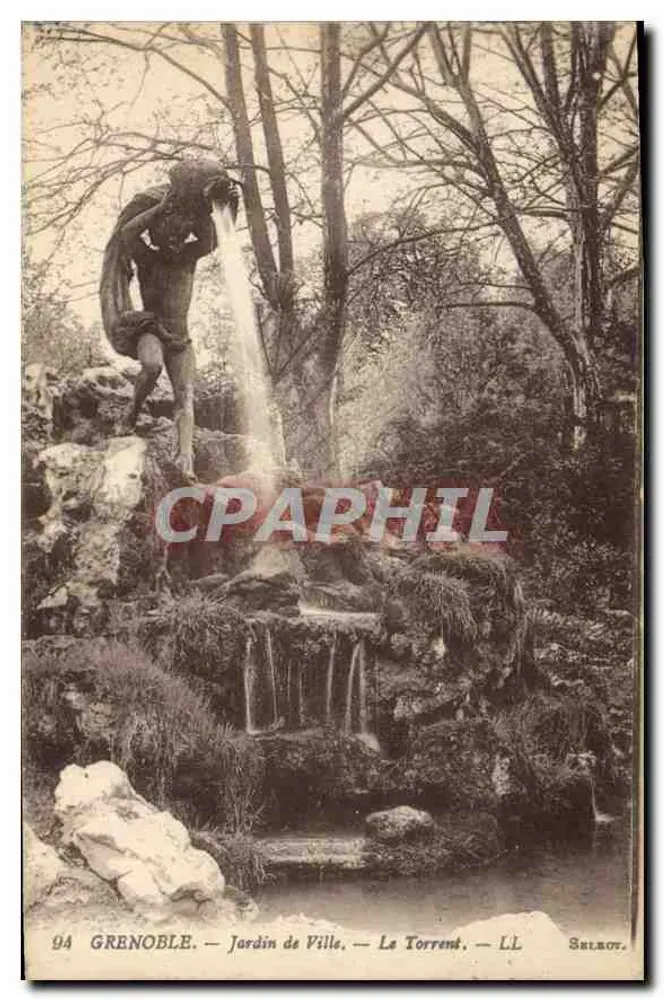 Grenoble — Jardin de Ville — Le Torrent — LL Selon - Vorderseite