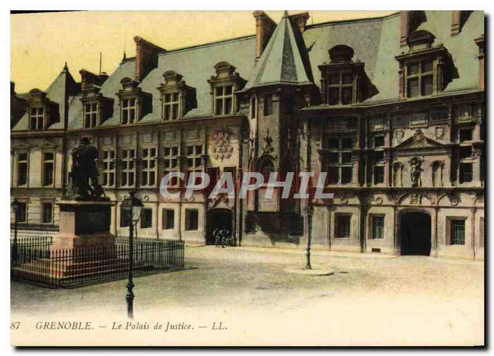 Grenoble — O Palácio de Justiça — LL. n° 87 - Frente