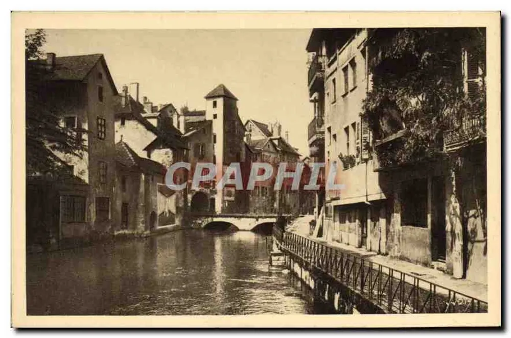 Annecy (Hte-Savoie) — Der Thiou-Kanal — Les Éditions d'Art Yvon, Paris - Vorderseite