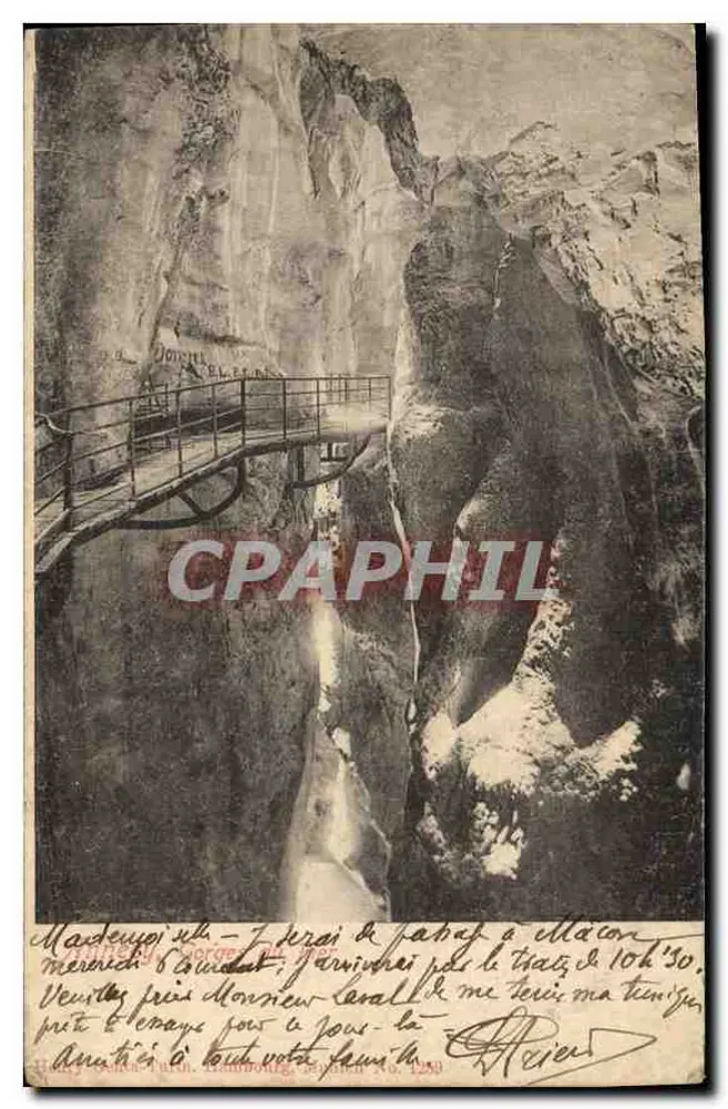 Cachoeira da Jonte - Gorges da Jonte - Editor: Bayard, Lyon, N° 1250 - Frente