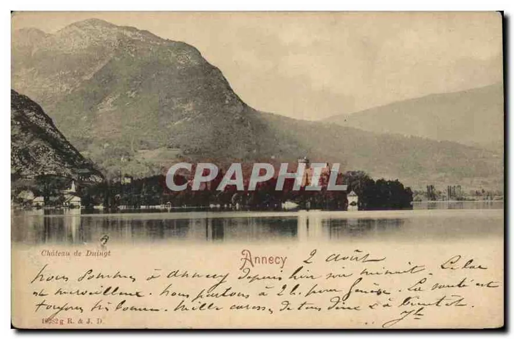 Castelo de Duingt — Annecy — R. & J. D. - Frente
