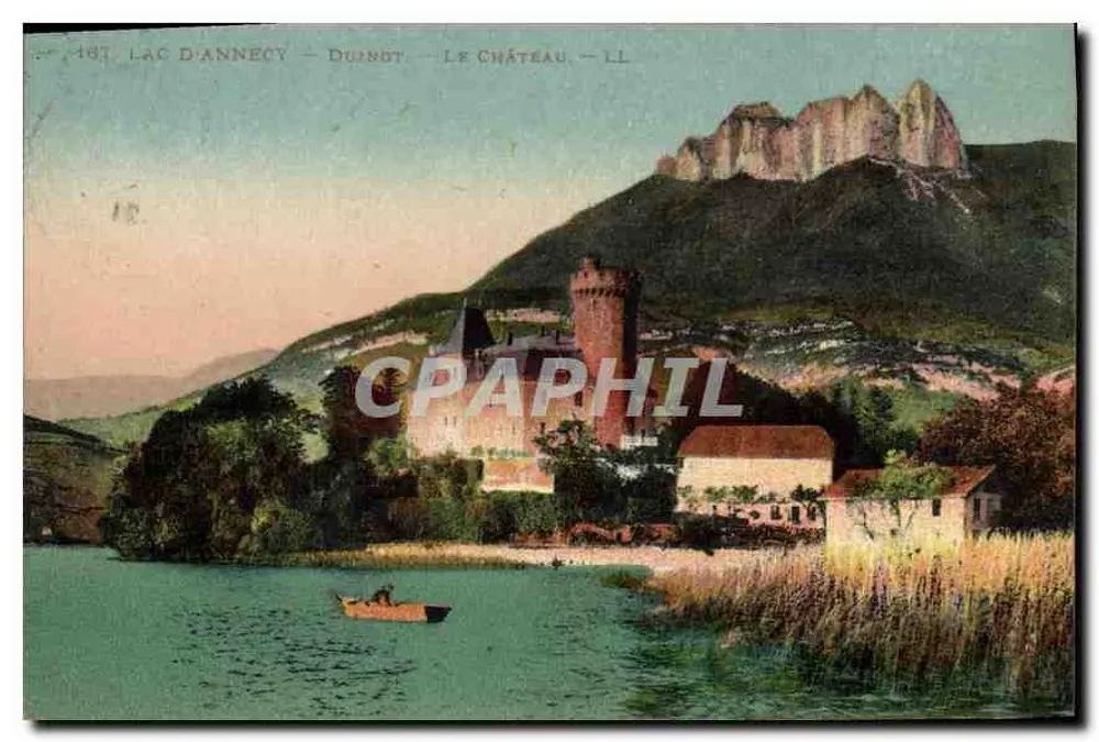 Lago de Annecy — Duinest — O Castelo — LL - Frente