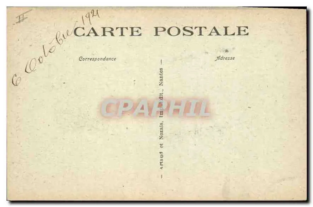 Avnecey - Der Hafen und der Berg Veyrier — Verlag Arraud et Nozais, Nantes, Nr. 27 - Rückseite