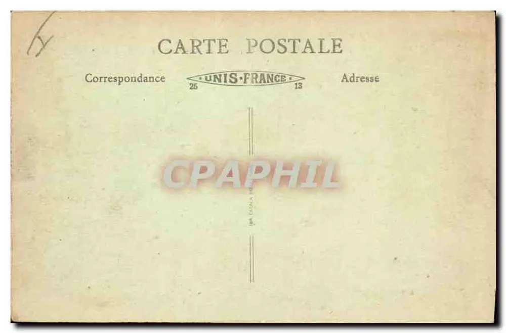 Annecy und sein See — Ansicht aus einem Apartment — Das Imperiale Palast — Serie 189 - Rückseite