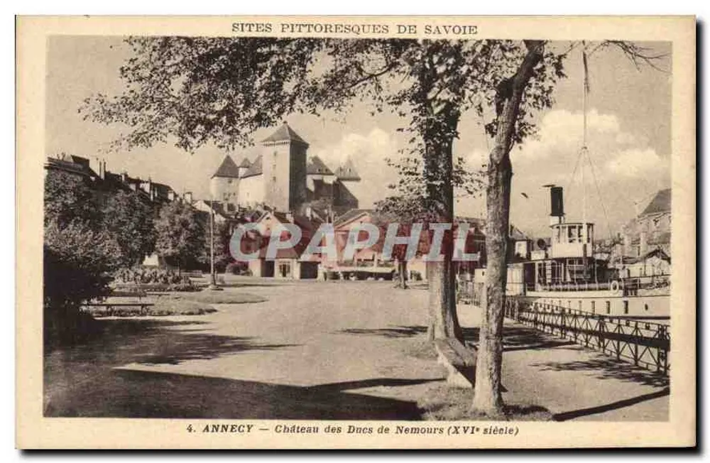 Annecy — Schloss der Herzöge von Nemours (16. Jahrhundert) - Vorderseite