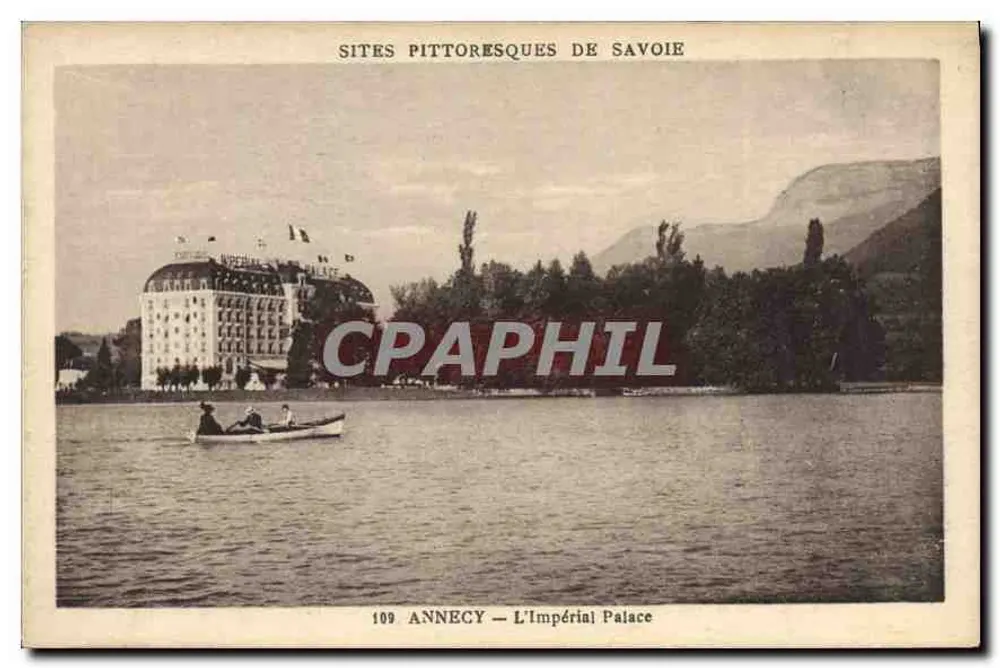 Annecy — O Palácio Imperial — Sítios Pitorescos da Saboia, n°109 - Frente
