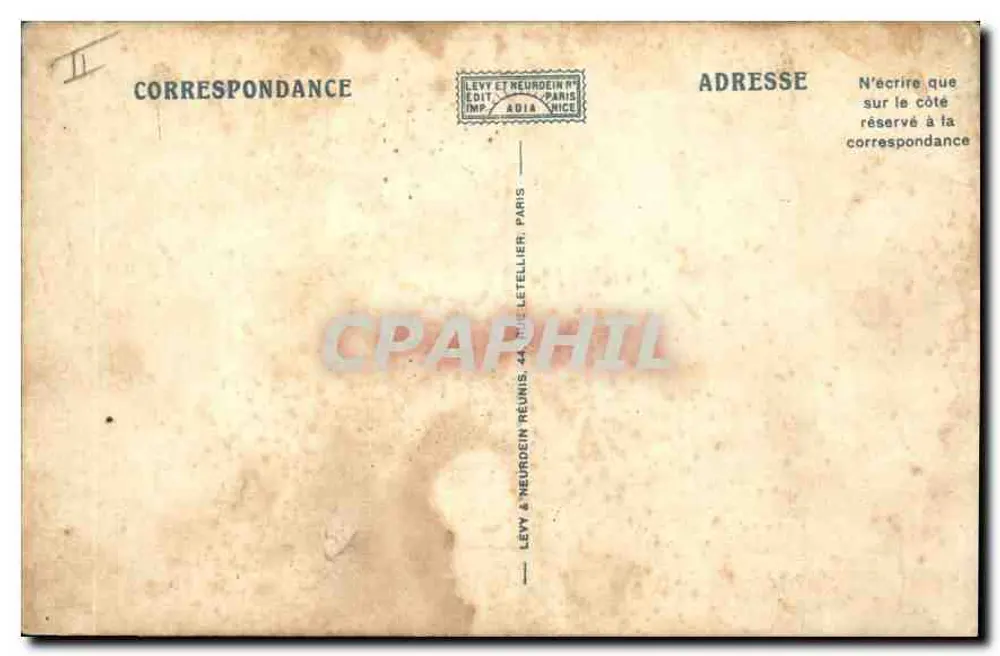 Annecy — Dampfschiff "Ville d'Annecy" — LL — Verlag Ellen, Nr. 281 - Rückseite