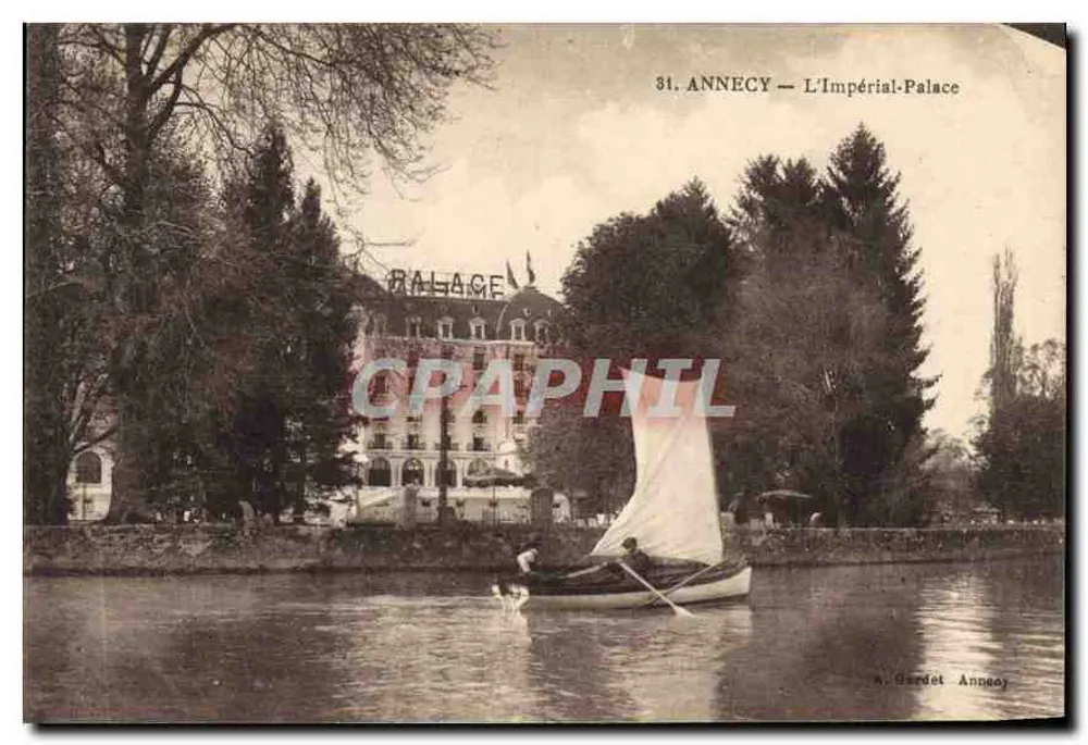 Annecy — O Palácio Imperial — A. Gardet Annecy - Frente