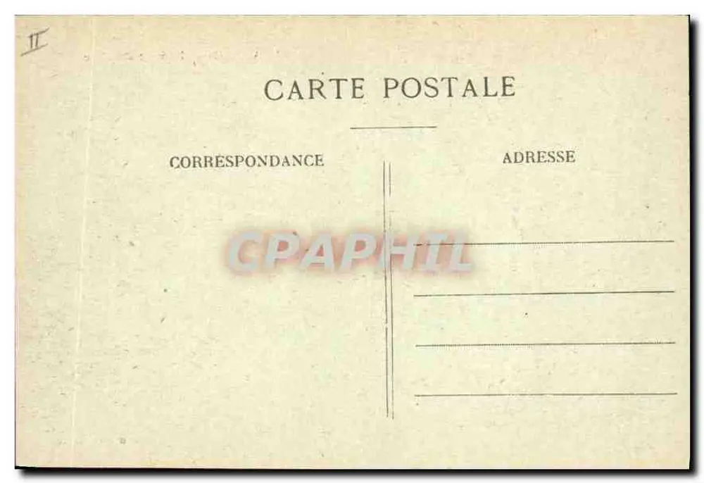 Annecy — O Palácio Imperial — A. Gardet Annecy - Verso