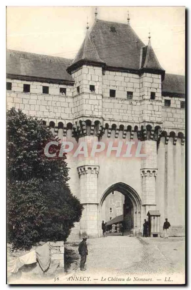 Annecy — O Castelo de Nemours — LL. n° 56 - Frente