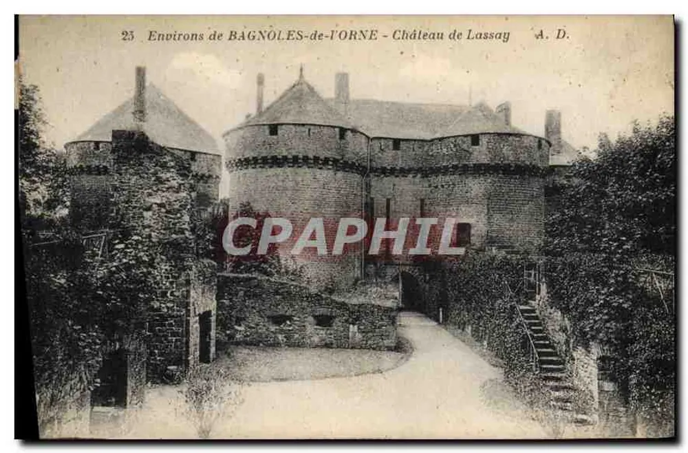 Environs de BAGNOLES-de-ORNE - Castelo de Lassay — A. D. - Frente