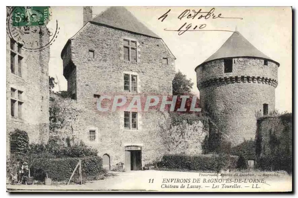 Schloss Lassay — Les Tourelles — Thouroude, Vermietungsbüro, Bagnoles-de-l'Orne - Vorderseite