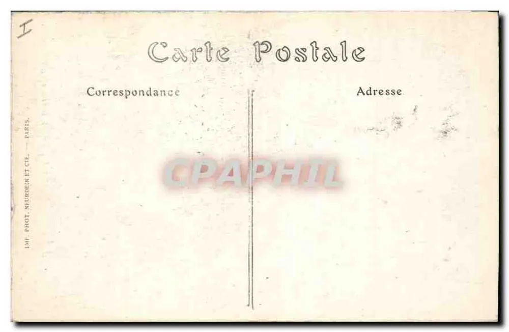 Laval (Mayenne) — Das Schloss, ehemalige Wachstube — J. Sorel, Verlag, Rennes. - Rückseite
