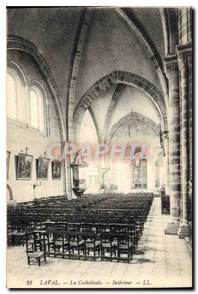 Laval — A Catedral — Interior — LL. — n°23 - Frente