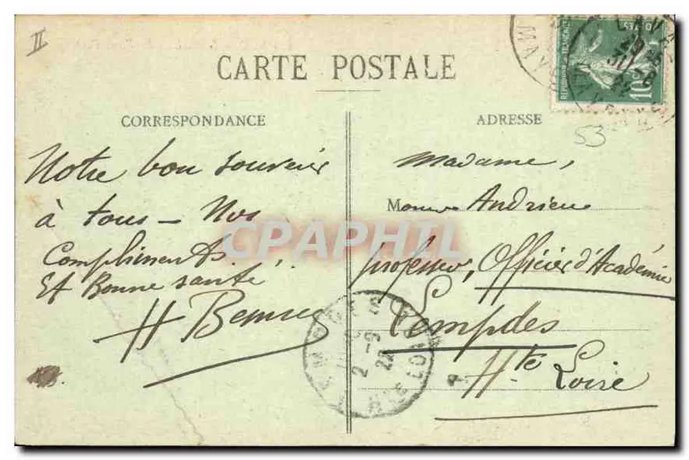 LaVAL - Le Vieux Pont — éditeur N.G. - n° 15 - Verso