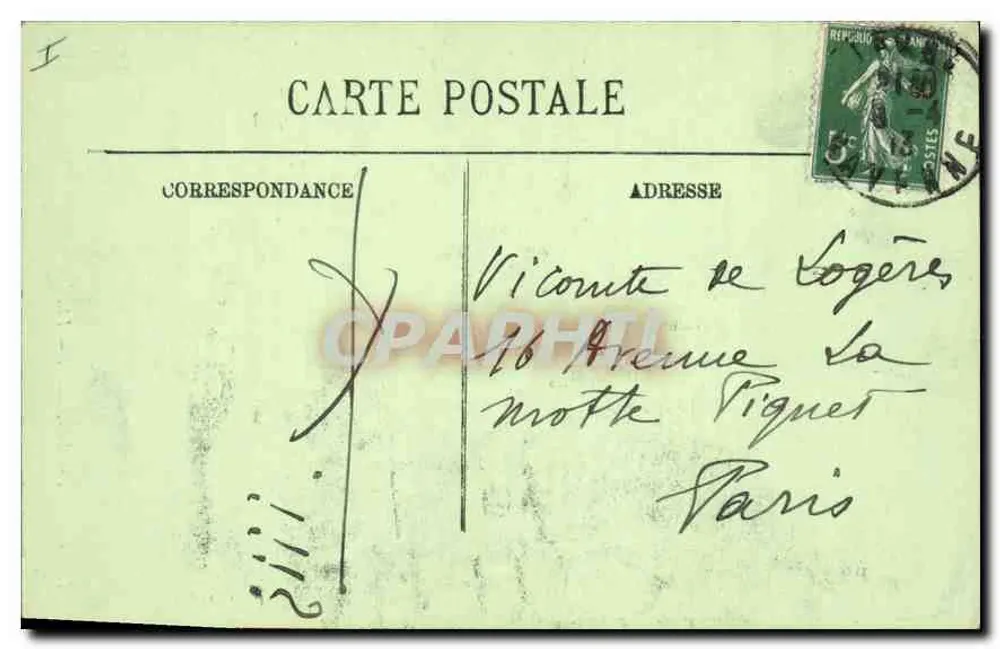 Laval — O Castelo — LL. - Verso