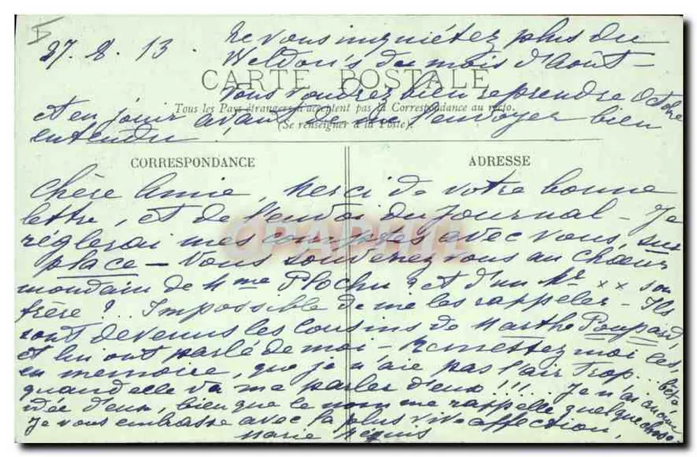 Laval — A Catedral — A Entrada — L.L. - Verso
