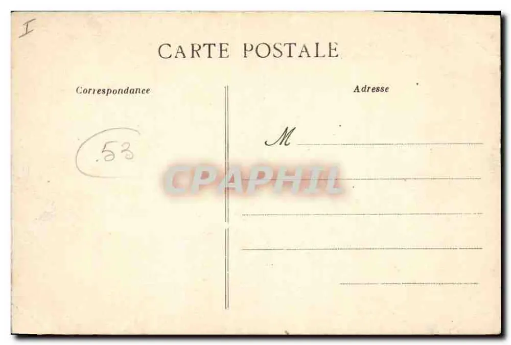 Ernée — Environs de Pannard — éditeur non visible - Verso