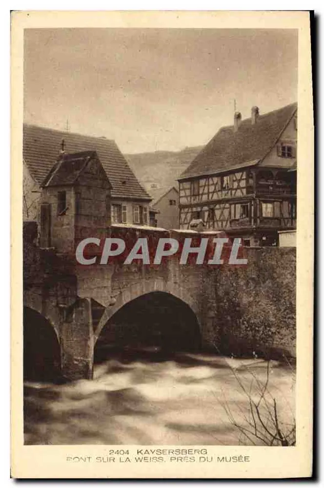 Brunnen auf der Weiss, nahe dem Museum — Kaysersberg — Verlag Braun & Cie, Dornach - Vorderseite