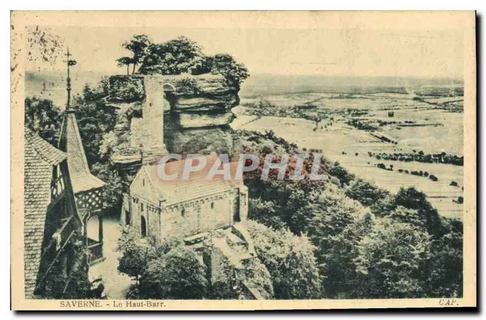 SAVERNE - Le Haut-Barr — CAP. - Frente