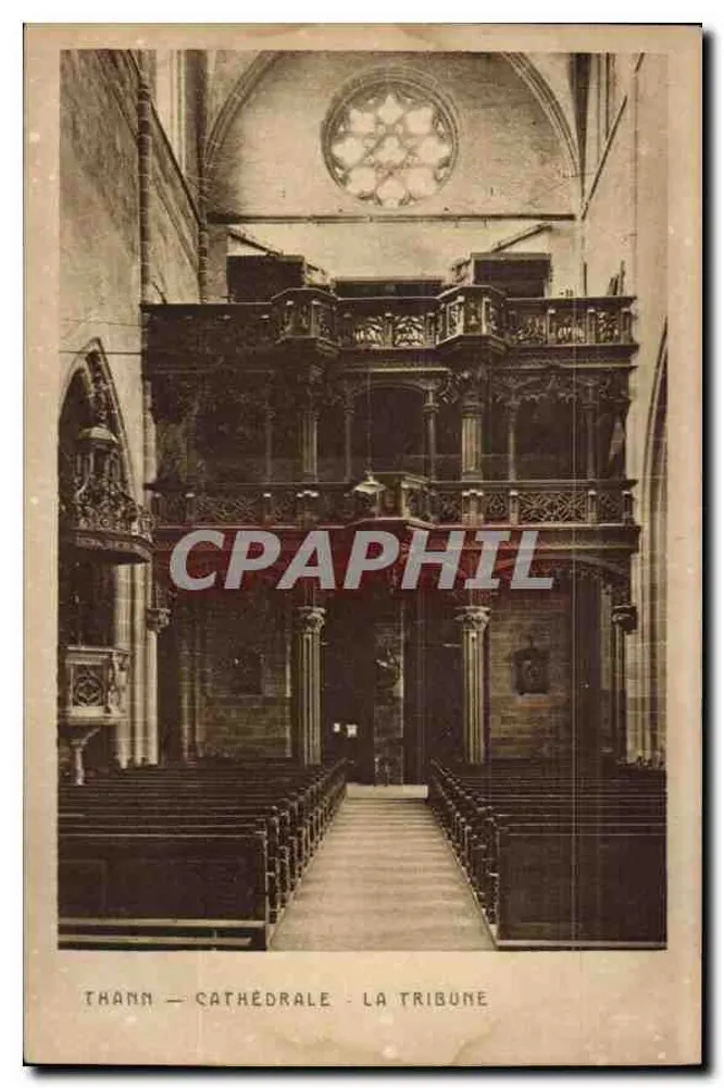 Thann — Catedral — A Tribuna - Frente