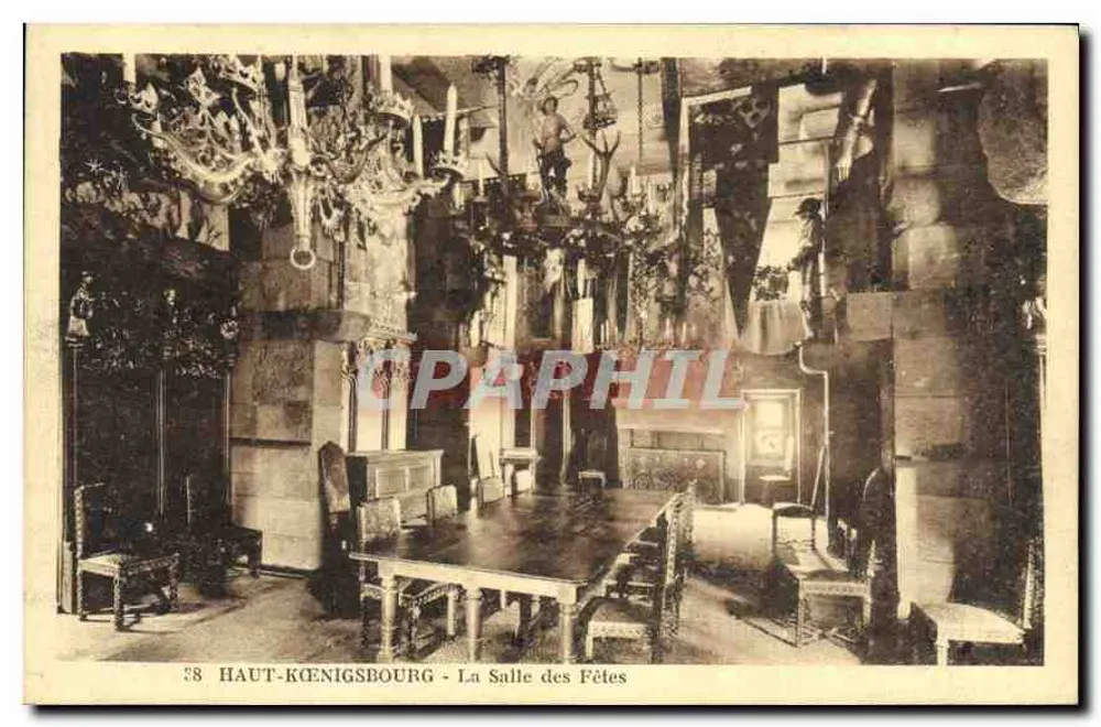 Haut-Kœnigsbourg - Die Ballsaal — Sonderausgabe des Schlosses - Vorderseite