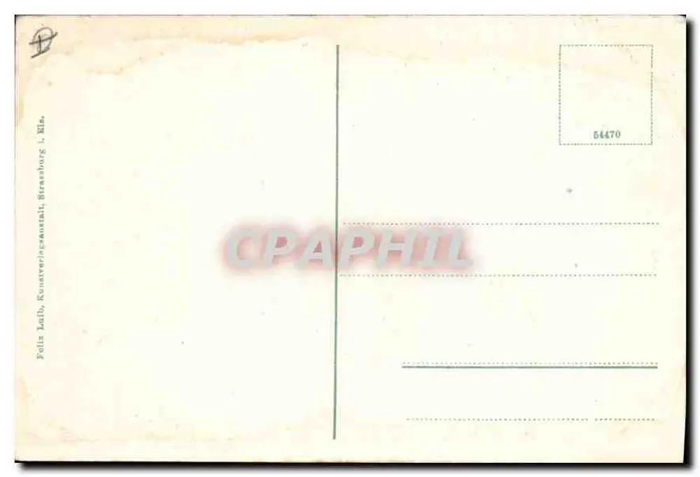 Drei Rehren — Três Espigas — editor Felix Lab, Strasbourg - Verso