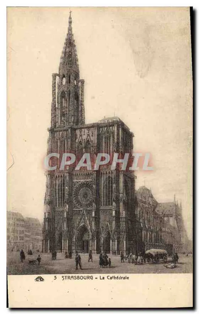 Strasbourg — A Catedral — n°3 - Frente