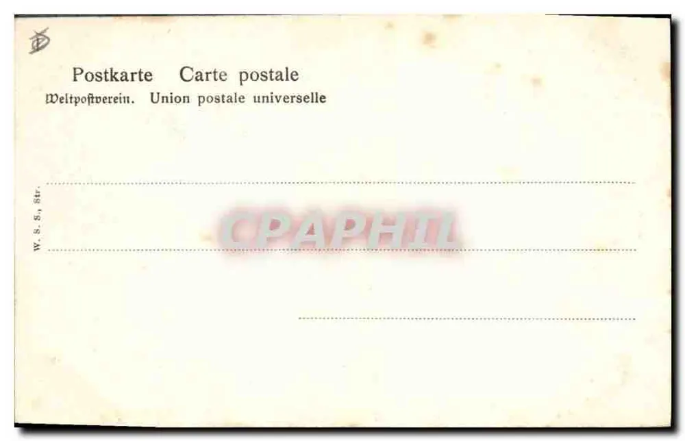Strasbourg — Relógio astronômico — editor não identificado, n° de série C7 - Verso