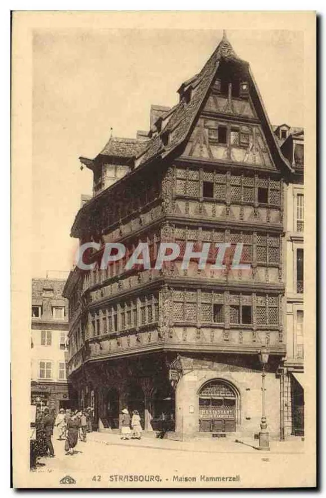 Strasbourg - Casa Kammerzell — editor C. A. M. E. S. - Strasbourg - Frente