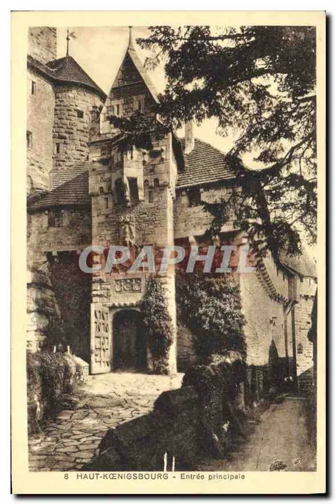 Haut-Kœnigsbourg - Entrada principal — Edição especial do castelo - Frente